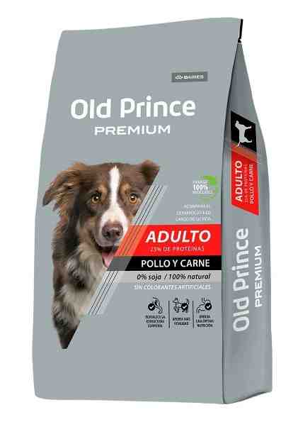OLD PRINCE PREMIUM ADULTO CARNE Y POLLO X 20 KG+3